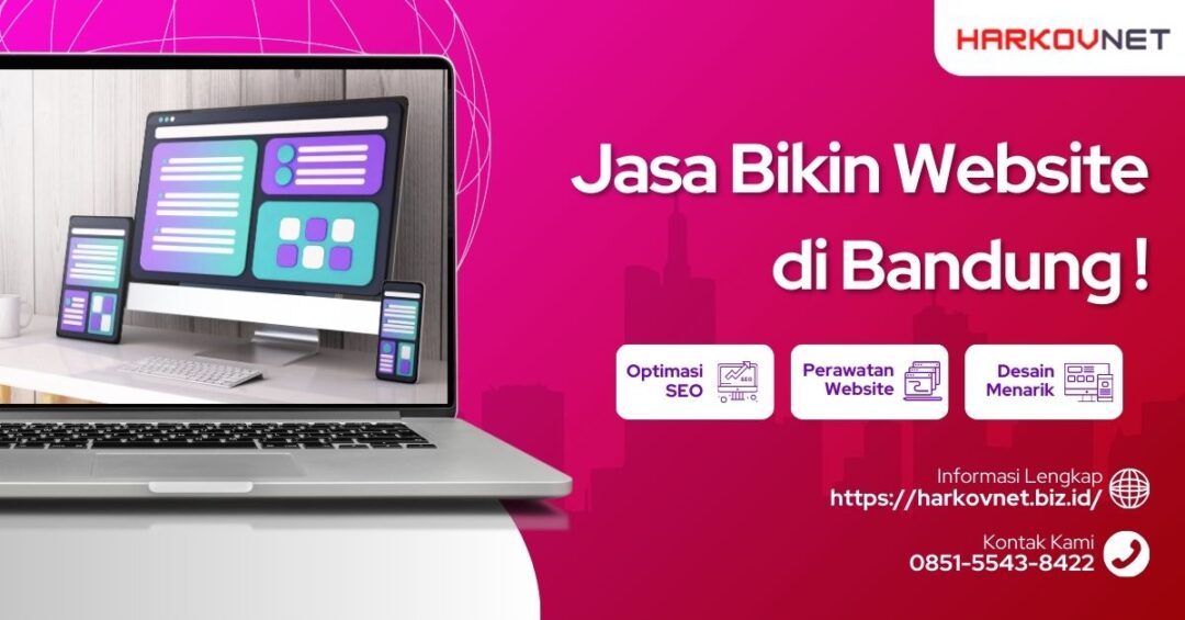 Jasa Pembuatan Website Bandung Murah dan Terbaik No. 1