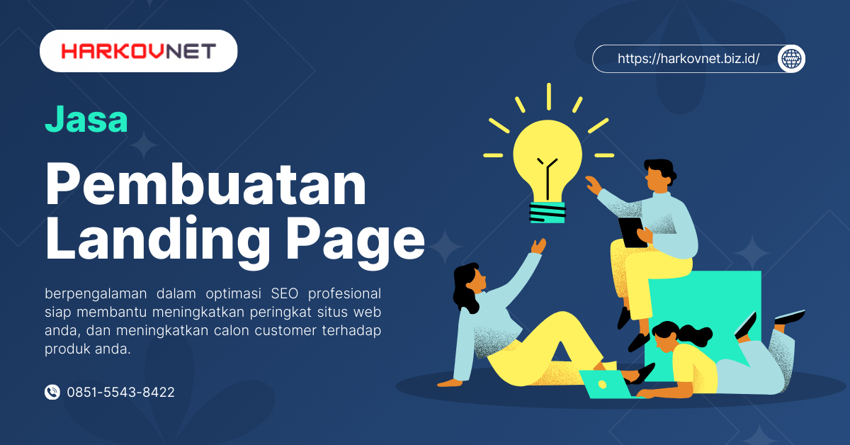 Jasa Pembuatan Landing Page Murah Mulai Dari 300 Ribuan !