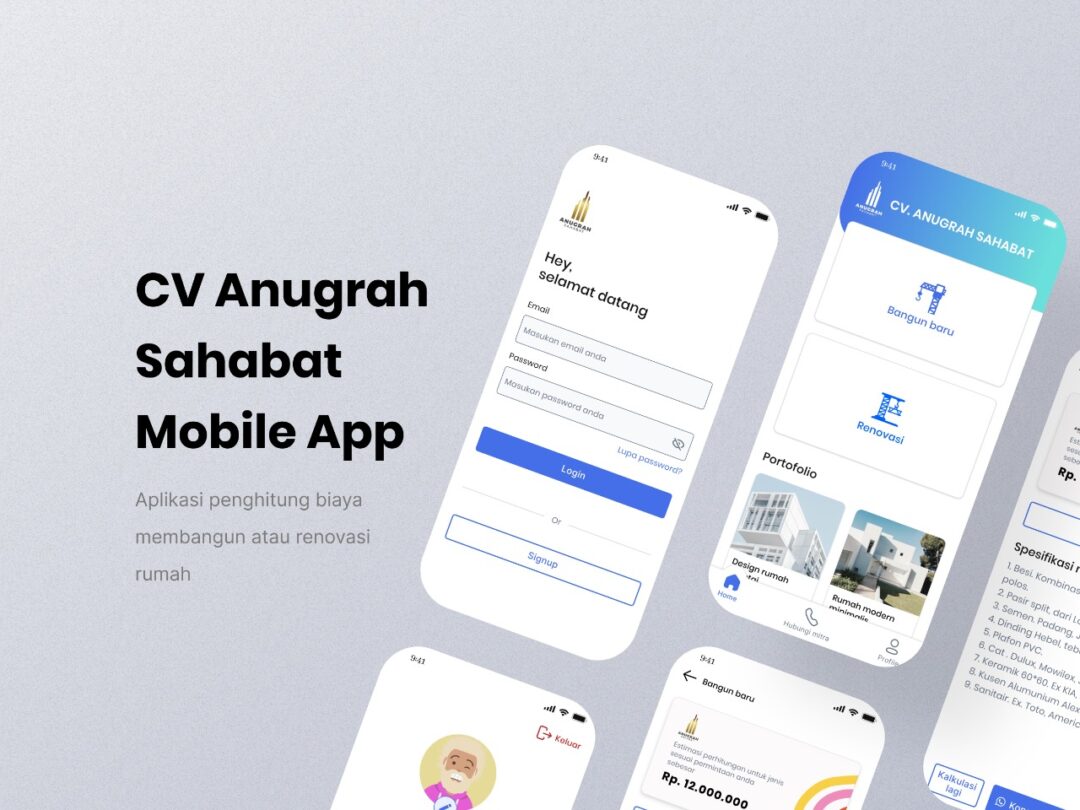 HarkovNet and CV Anugrah Sahabat’s innovative building cost app