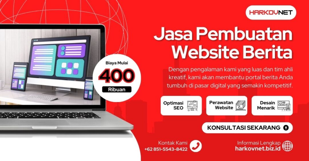 Jasa Pembuatan Website Berita Profesional dan Murah