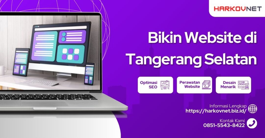 Jasa Pembuatan Website Tangerang Selatan Terbaik No.1
