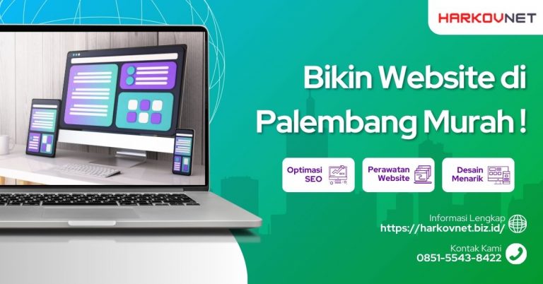 Jasa pembuatan website palembang murah